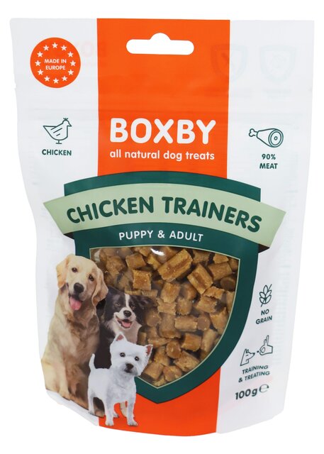 PROLINE BOXBY CHICKEN TRAINERS 100 GRAM - afbeelding 1