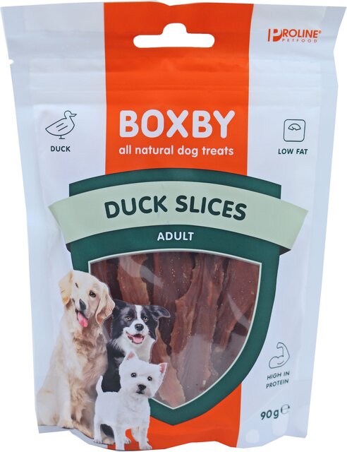 PROLINE BOXBY DUCK SLICES 90 GRAM