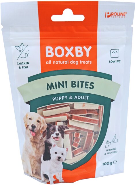 PROLINE BOXBY MINI BITES 100 GRAM