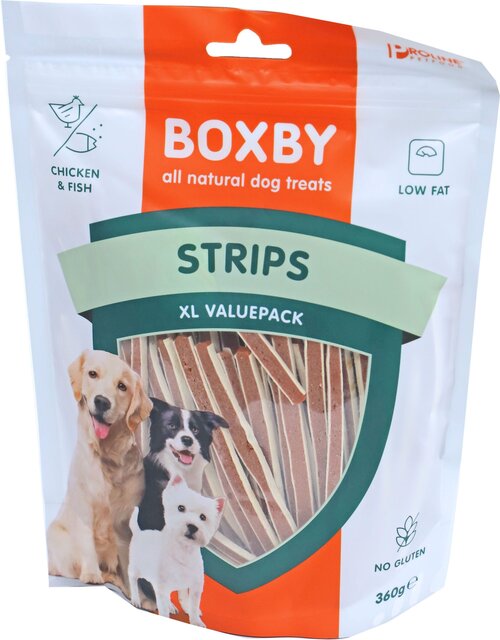PROLINE BOXBY STRIPS VALUEBAG 360 GRAM