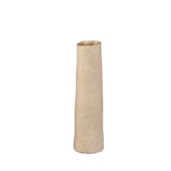 PTMD Ardala Beige straight round ceramic vase M