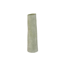 PTMD Ardala Green straight round ceramic vase M