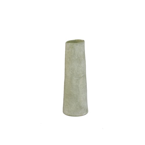 PTMD Ardala Green straight round ceramic vase S