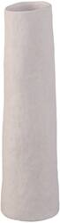 PTMD Ardala White straight round ceramic vase S