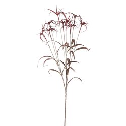 PTMD Bamboo Leafs Burgundy umbrella bamboo spray - afbeelding 1