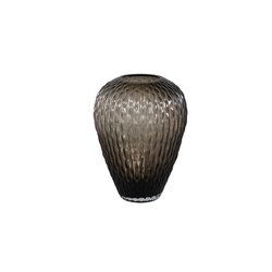 PTMD Bridney Brown glass vase cactus structure round M