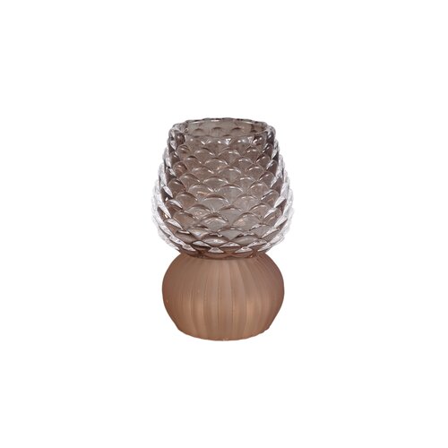 PTMD Cabrini Beigematte and clear mix acorn tealight