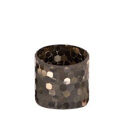 PTMD Calep Dark Green mosaic glass tealight straight S - afbeelding 2