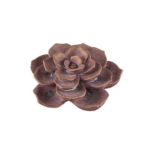 PTMD Deverly Cream flower shaped cement statue A