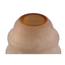 PTMD Elladie Amber round glass layered vase high - afbeelding 2