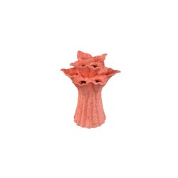 PTMD Ellodie Pink ceramic flower B tulip vase S