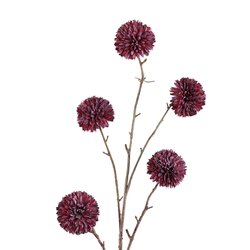 PTMD Garden Flower Red chrysanthemum ball spray - afbeelding 2