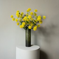 PTMD Garden Flower Yellow allium spray - afbeelding 2
