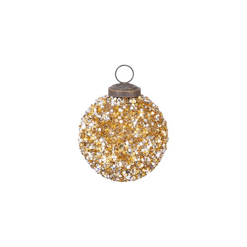 PTMD Ingra Gold glass round ball with beads S