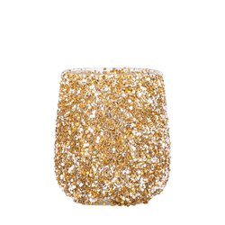 PTMD Ingra Gold glass round stormlight with beads S - afbeelding 1