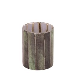 PTMD Jeidan Dark Green glass stormlight paper deco S - afbeelding 2