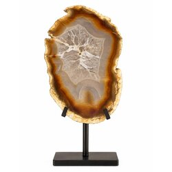 PTMD Josha Natural iris agate slice deco ornament