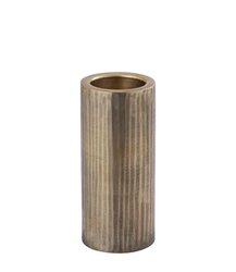 PTMD Jowad Antique Gold alu sheet candle holder rib M