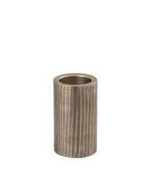 PTMD Jowad Antique Gold alu sheet candle holder rib S