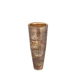 PTMD Jule Gold iron half mosaic oily color high vase S - afbeelding 2