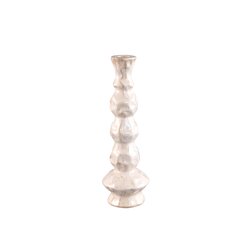 PTMD Kirsey Cream ceramic candleholder irregular A - afbeelding 1