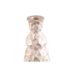 PTMD Kirsey Cream ceramic candleholder irregular B - afbeelding 2