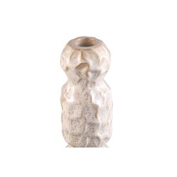 PTMD Kirsey Cream ceramic candleholder irregular C - afbeelding 2