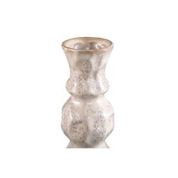 PTMD Kirsey Cream ceramic vase irregular shape A - afbeelding 2