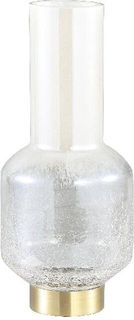 PTMD Madelin glass vase incl. bloemen