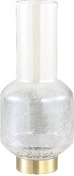 PTMD Madelin glass vase incl. bloemen