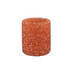 PTMD Marsella Amber glass crystal tealight round L