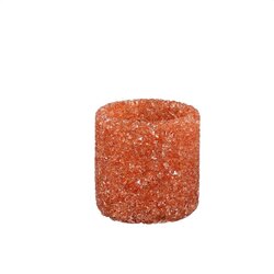 PTMD Marsella Amber glass crystal tealight round M