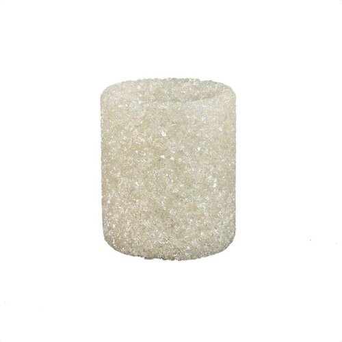 PTMD Marsella Cream glass crystal tealight round L