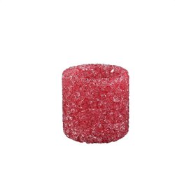 PTMD Marsella Dark Pink glass crystal tealight round M
