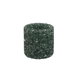 PTMD Marsella Petrol glass crystal tealight round M