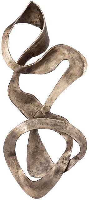 PTMD Neven Gold casted alu metal swirl wand paneel S