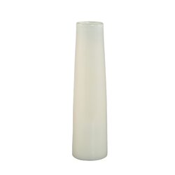 PTMD Saelah Cream glass small vase round L