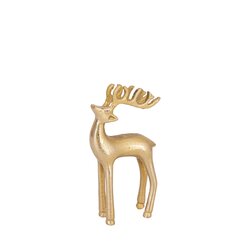 PTMD Shailie Champagne alu reindeer statue S - afbeelding 2