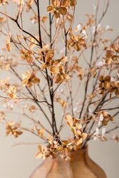 PTMD Twig Plant Light Orange wild flower spray - afbeelding 4