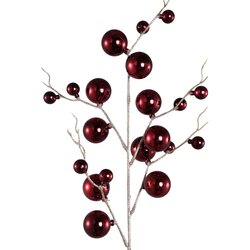 PTMD Twig Plant Red metallic ball spray - afbeelding 2