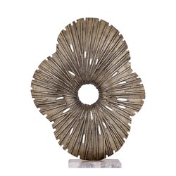PTMD Vija Gold casted alu organic open statue L - afbeelding 1