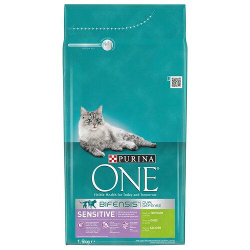 Purina One sensitive kalkoen 1.5 kg
