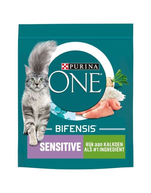 Purina One sensitive kalkoen 800g