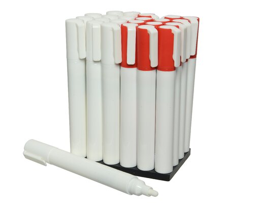 Decoris Raamstift plastic 2kl.ass