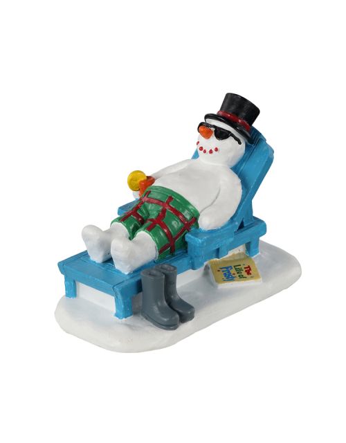 Lemax Relaxing Snowman - afbeelding 1