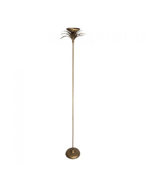 Risella Gold  metal candleholder palm cup round L