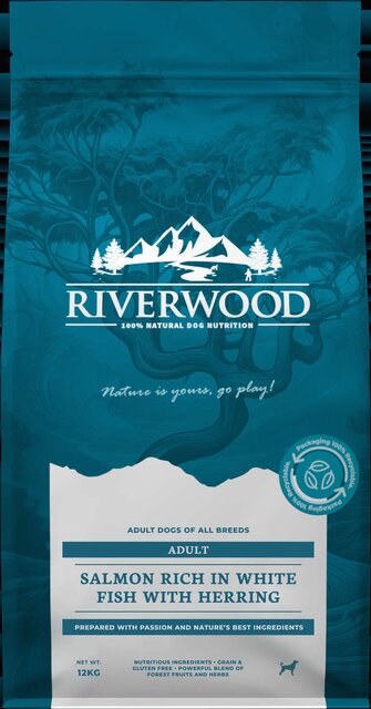 Riverwood Adult Salmon & wit Fish - 12 Kg
