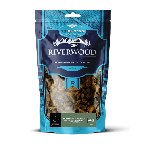Riverwood Hondensnack mosselen 100g