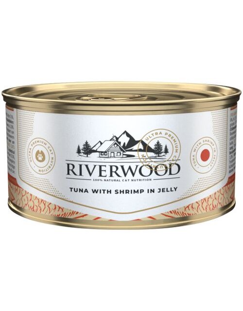 Riverwood Kattenvoeding tonijn jelly 85g