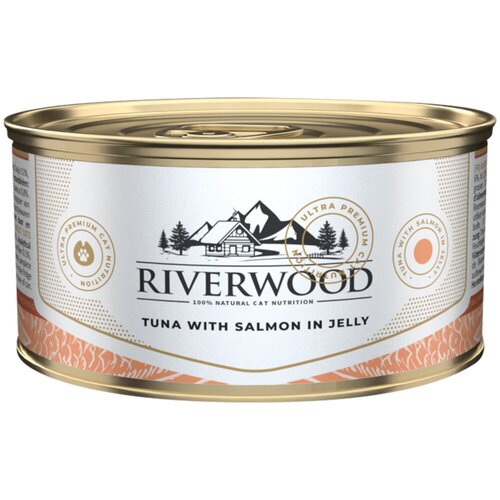 Riverwood Tuna With Salmon in Jelly 85 gr